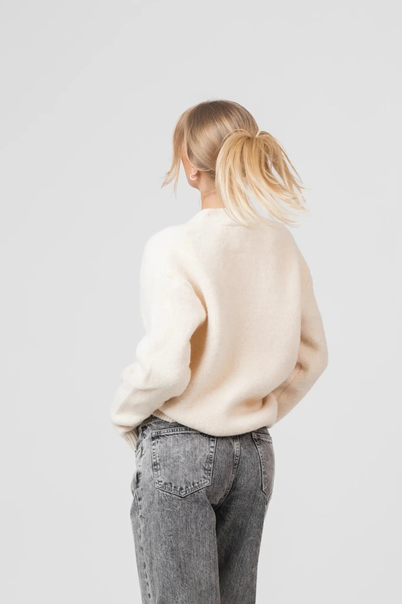 Cardigan Cremehvid | Skagen-clothing.dk